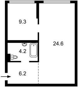 Квартира L-31175, Кішки Самійла (Конєва Маршала), 10/1, Київ - Фото 5