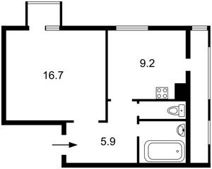 Apartment Q-4045, Esplanadna, 32, Kyiv - Photo 3