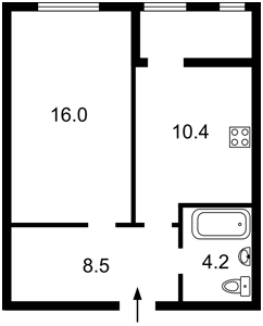 Квартира I-37322, Регенераторна, 4 корпус 13, Київ - Фото 3