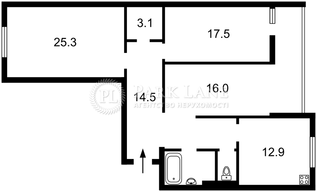 Apartment Q-4344, Kyrylo-Mefodiivska, 2, Kyiv - Photo 4