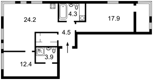 Квартира Q-4322, Регенераторная, 4 корпус 10, Киев - Фото 6