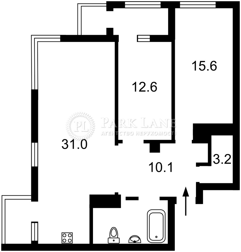 Квартира I-37349, Рыбалко Маршала, 5б, Киев - Фото 6