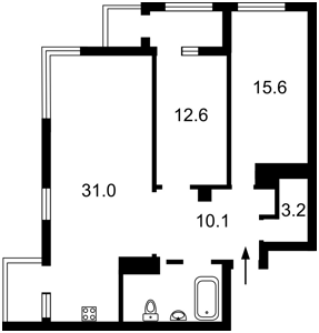 Квартира I-37349, Рыбалко Маршала, 5б, Киев - Фото 6