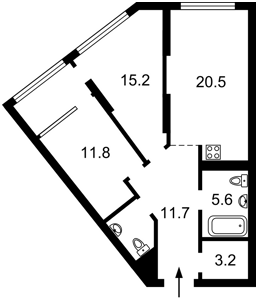 Квартира Q-4481, Дніпровська наб., 15к, Київ - Фото 4