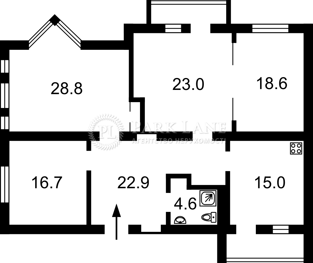 Квартира J-36090, Інститутська, 16, Київ - Фото 7