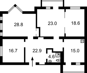 Квартира J-36090, Інститутська, 16, Київ - Фото 7