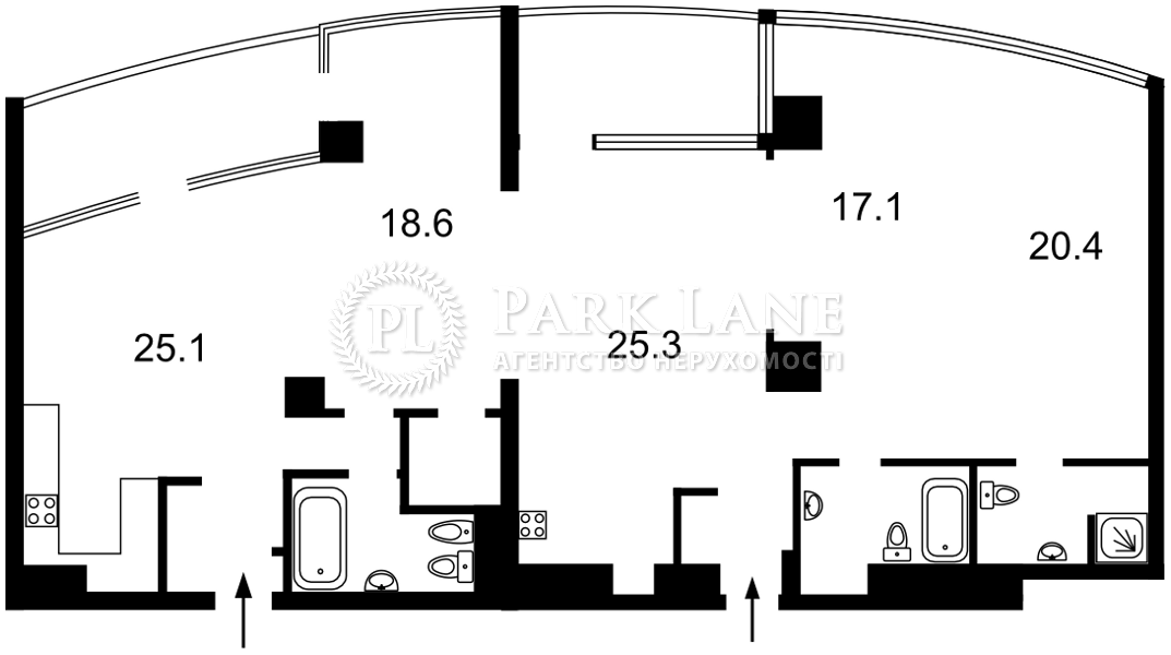 Apartment J-36093, Ioanna Pavla II (Lumumby Patrisa), 12 корпус 1, Kyiv - Photo 2