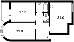 Квартира I-37381, Завальная, 10б, Киев - Фото 5