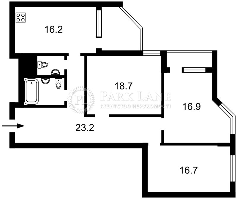 Apartment J-36096, Zolotoustivska, 25, Kyiv - Photo 12