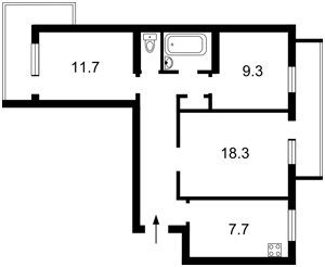 Квартира J-36097, Потехина Полковника, 14, Киев - Фото 2