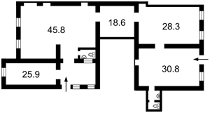 Квартира I-37379, Институтская, 25, Киев - Фото 3