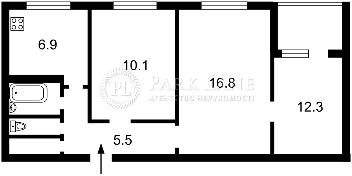 Квартира B-107610, Зодчих, 30, Киев - Фото 6