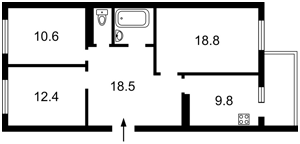 Квартира B-107579, Харківське шосе, 49, Київ - Фото 6