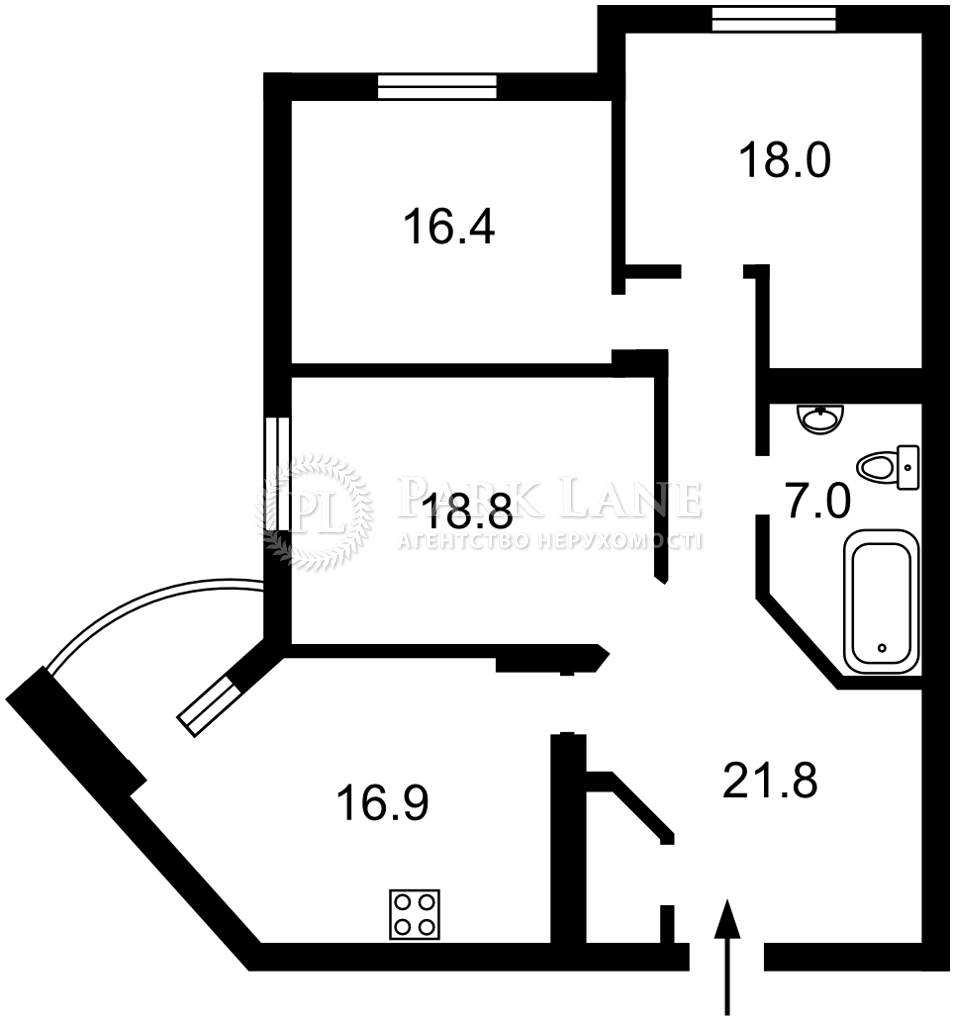 Квартира Q-5295, Драгоманова, 31б, Киев - Фото 6