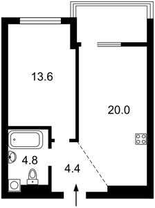 Квартира J-36117, Олеся Александра, 2в, Киев - Фото 8