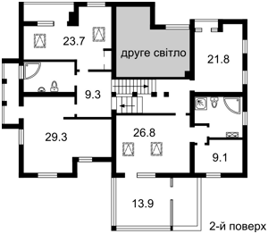 Дом B-100637, Старокиевская, Козин (Конча-Заспа) - Фото 4
