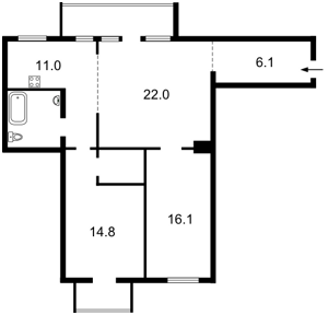 Квартира K-12104, Дарвина, 3, Киев - Фото 3