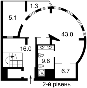 Квартира G-1294868, Лукьяненко Левка (Тимошенко Маршала), 21 корпус 1, Киев - Фото 4